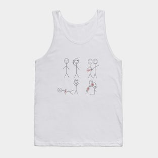 Killer vs. Zombie Tank Top